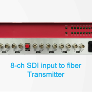 Yukuan YUK100-UHD Series 12G 3G HD-SDI to Single Fiber Optical Converter Rackmount Units