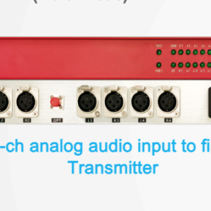 Yukuan YUK200 and YUK400 Series Digital and Analog Audio to Single Fiber Optical Extender Rackmount Units